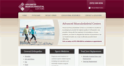 Desktop Screenshot of amcortho.com